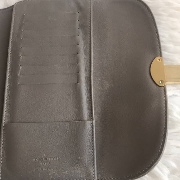 Authentic Louis Vuitton long Wallet Portefeuille Amelia Mahina - Picture 8 of 13